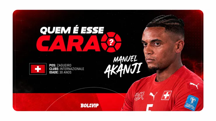 Akanji lidera a defesa da Suíça