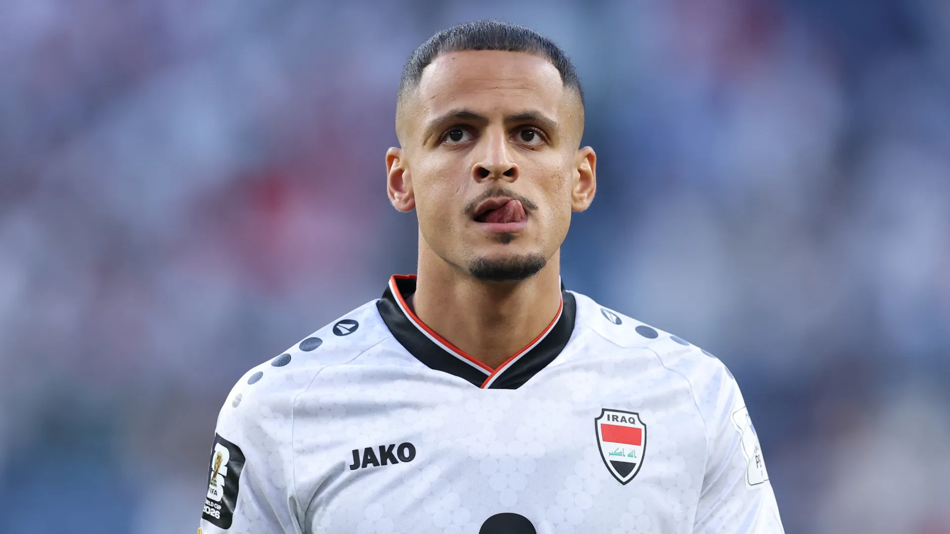 Ali Al-Hamadi é a esperança do Iraque contra a França – Foto: Justin Setterfield/Getty Images