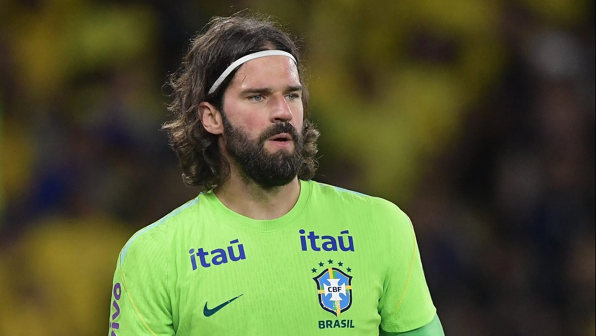 Alisson, goleiro da Seleção Brasileira