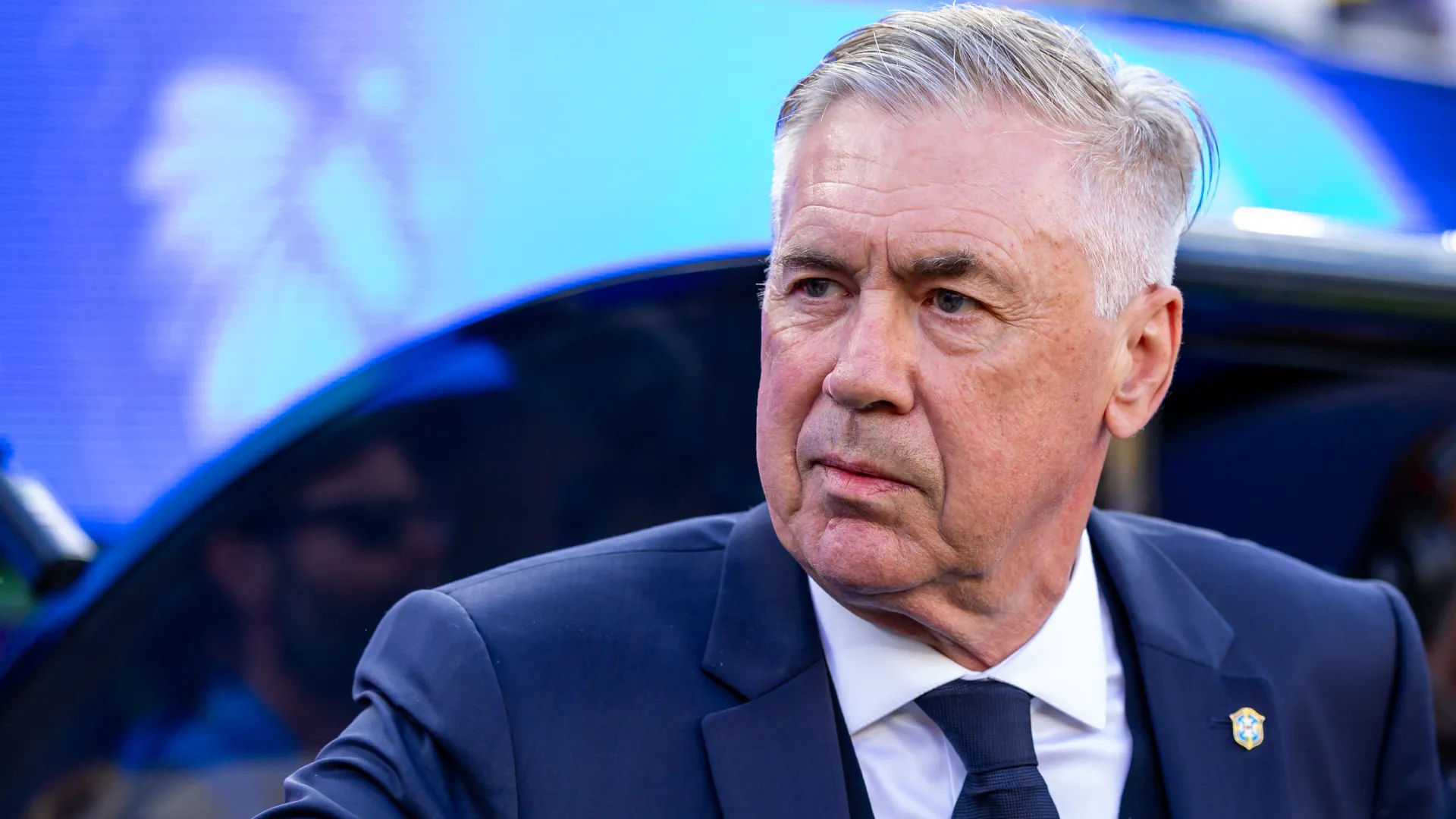 Carlo Ancelotti no comando técnico da Seleção Brasileira – Foto: Rodolfo Buhrer/AGIF