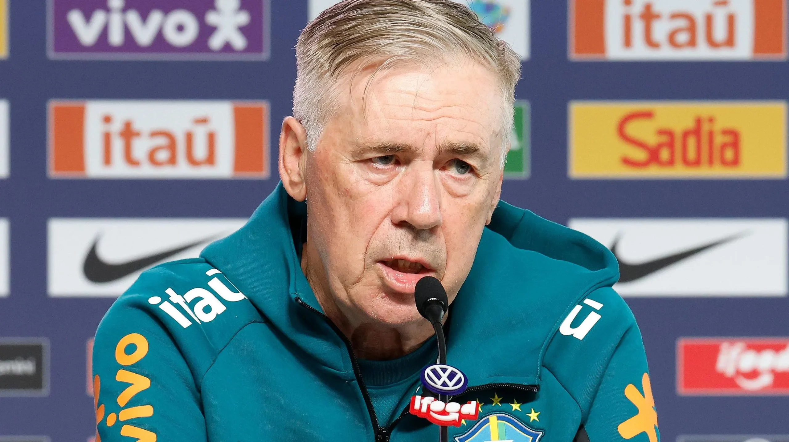 Ancelotti - Foto: Rafael Ribeiro/CBF.