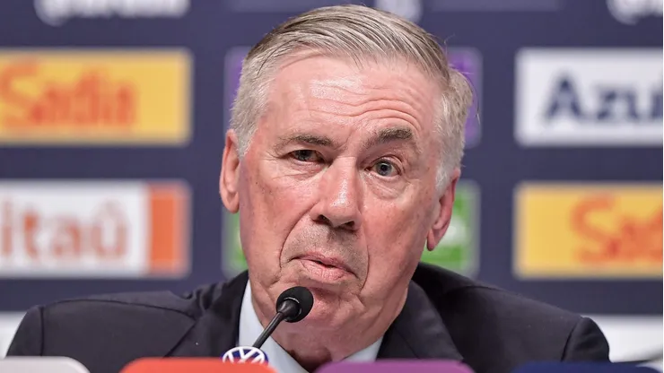 Ancelotti na Seleção Brasileira.