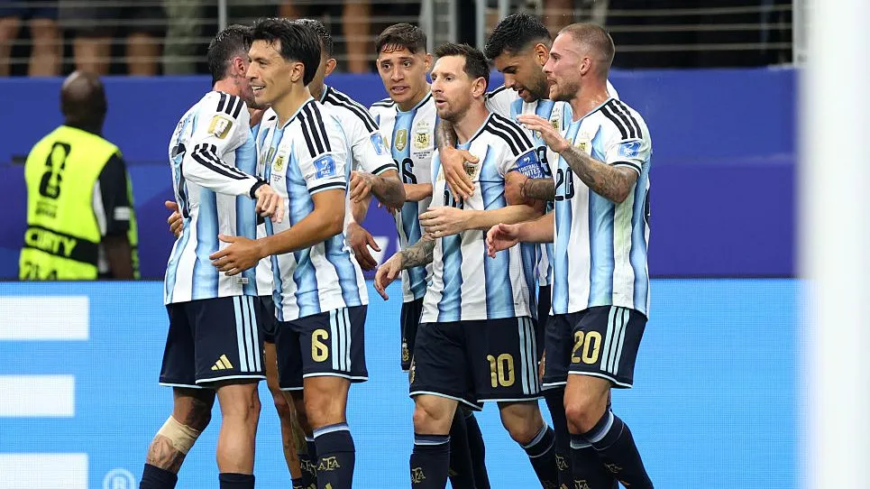 Argentina na Copa do Mundo. Foto: Michael Steele/Getty Images