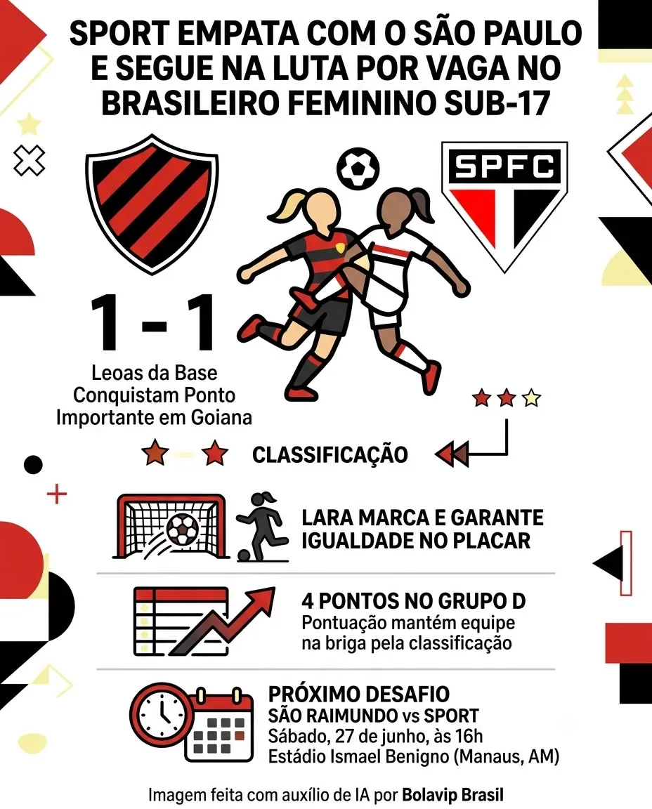Infográfico gerado pelo Gemini AI/Bolavip Brasil