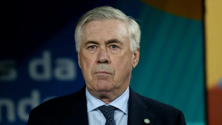 Carlo Ancelotti, técnico da Seleção Brasileira. Foto: Marlon Costa/AGIF