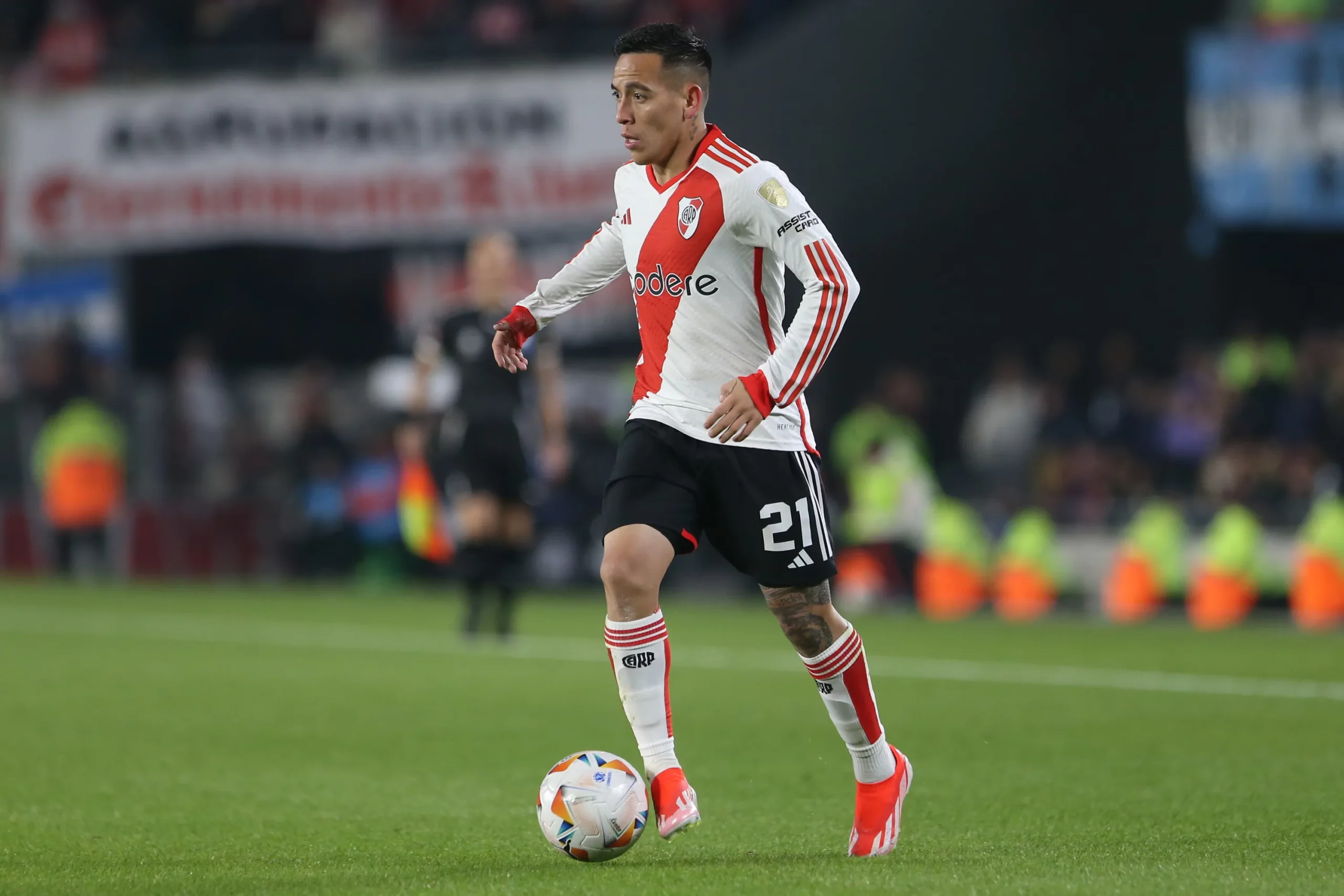 Atleta jogou pelo River Plate. Photo by Daniel Jayo/Getty Images