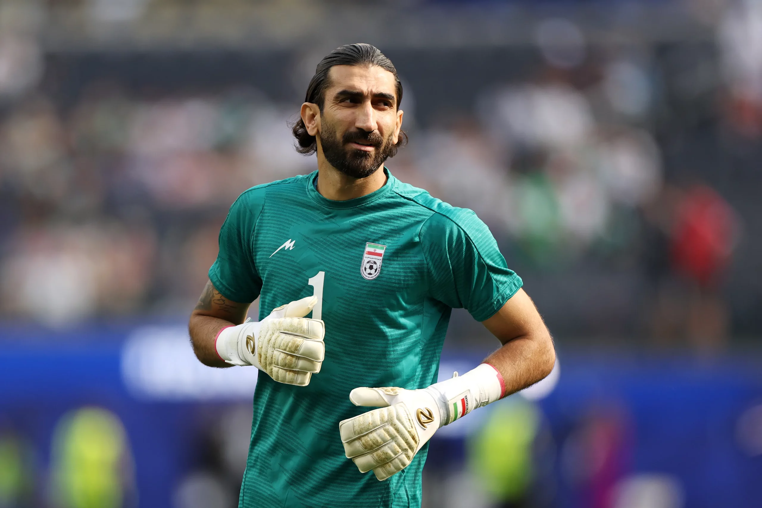 Beiranvand se destacou durante a partida. Photo by Harry How/Getty Images