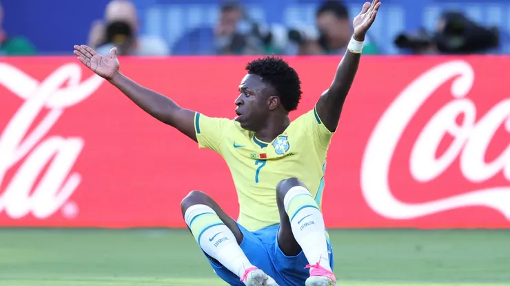Brasil fica fora da elite da Fifa e vê Vini Jr. carregar destaque individual — Foto Kevin C. CoxGetty Images