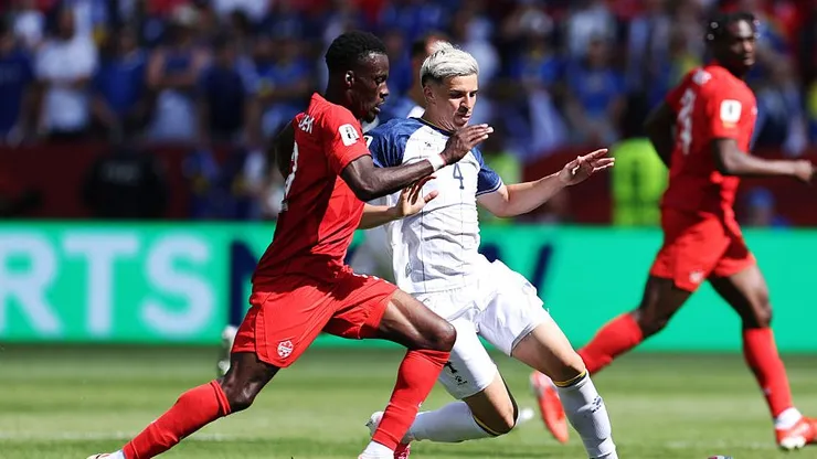 Canadá e Bosnia na Copa. Foto: Francois Nel/Getty Images