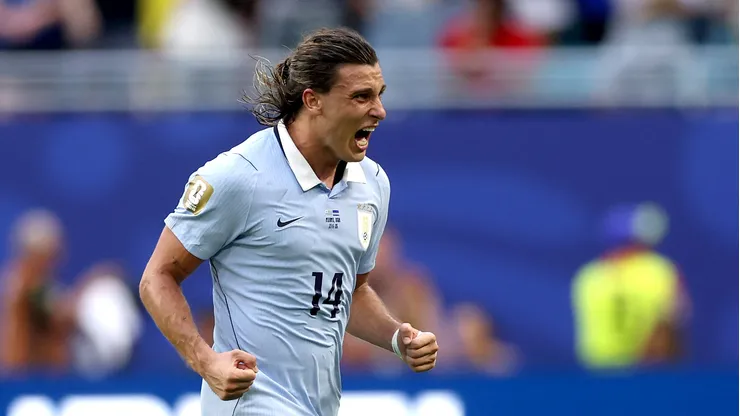 Canobbio, atacante da Seleção Uruguaia e do Fluminense - Foto: Lars Baron/Getty Images
