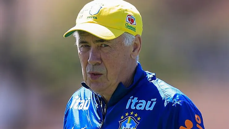 Ancelotti fez testes e deve mudar a Seleção - (Photo by Buda Mendes/Getty Images)
