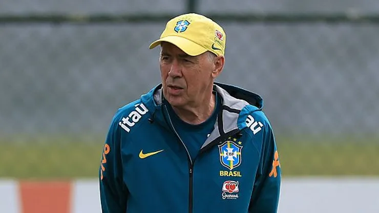 Ancelotti mudou seu olhar estratégico para escalar o Brasil - (Photo by Buda Mendes/Getty Images)