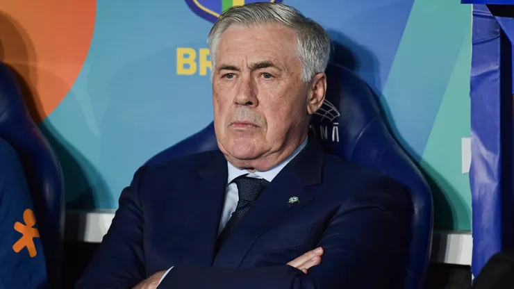 Carlo Ancelotti no comando técnico da Seleção Brasileira - Foto: Thiago Ribeiro/AGIF