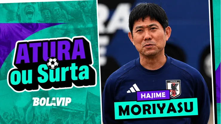 Hajime Moriyasu é o técnico do Japão. Photo by Donald Page/Getty Images