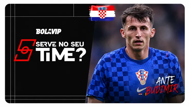 Budimir, atacante da Croácia em partida, pela Copa do Mundo (Foto: Jurij Kodrun/Getty Images)
