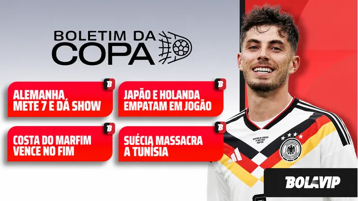 Havertz foi um dos protagonistas do quarto dia de Copa do Mundo. Foto: Kevin C. Cox/Getty Images