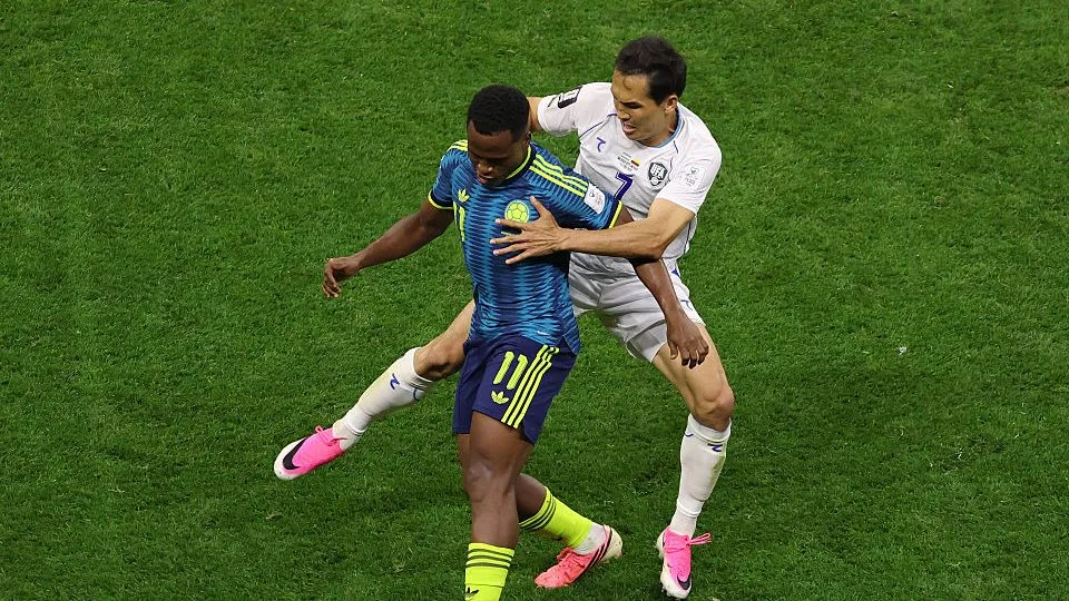 Arias pela Colombia. Foto: Luke Hales/Getty Images