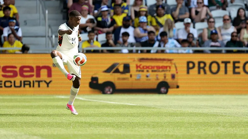 Alan Minda pelo Equador. Foto: Kirk Irwin/Getty Images