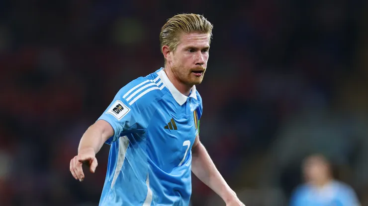 De Bruyne é um dos destaques do ataque da Bélgica. Foto: Dan Istitene/Getty Images