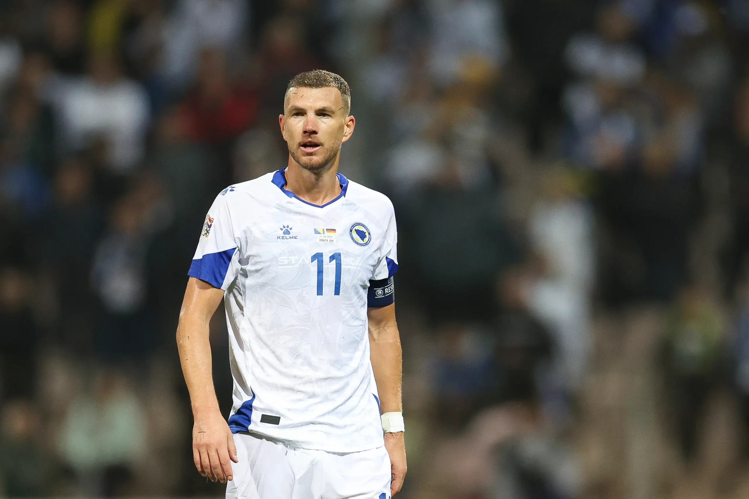 Edin Džeko. Foto: Maja Hitij/Getty Images
