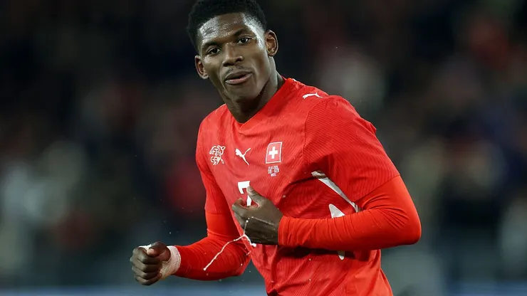 Embolo em ação pelo Suiça - (Photo by Alexander Hassenstein/Getty Images)