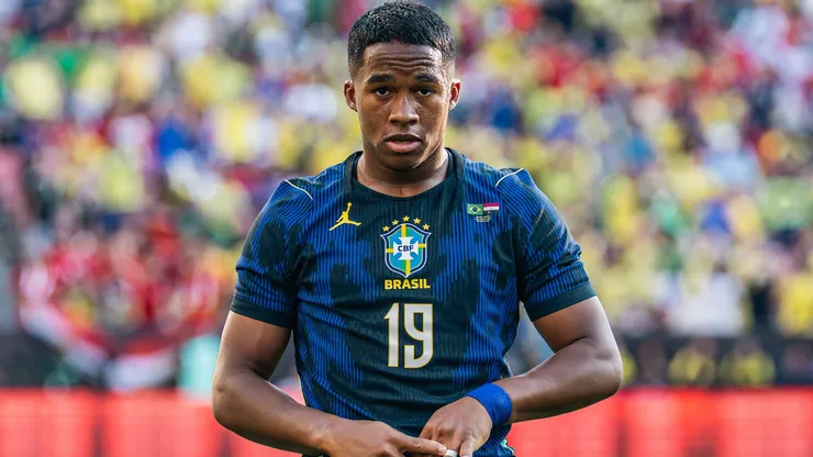 Atacante marcou o gol da vitória contra o Egito. Foto: Bruno Zanotto/IMAGO/TheNews2