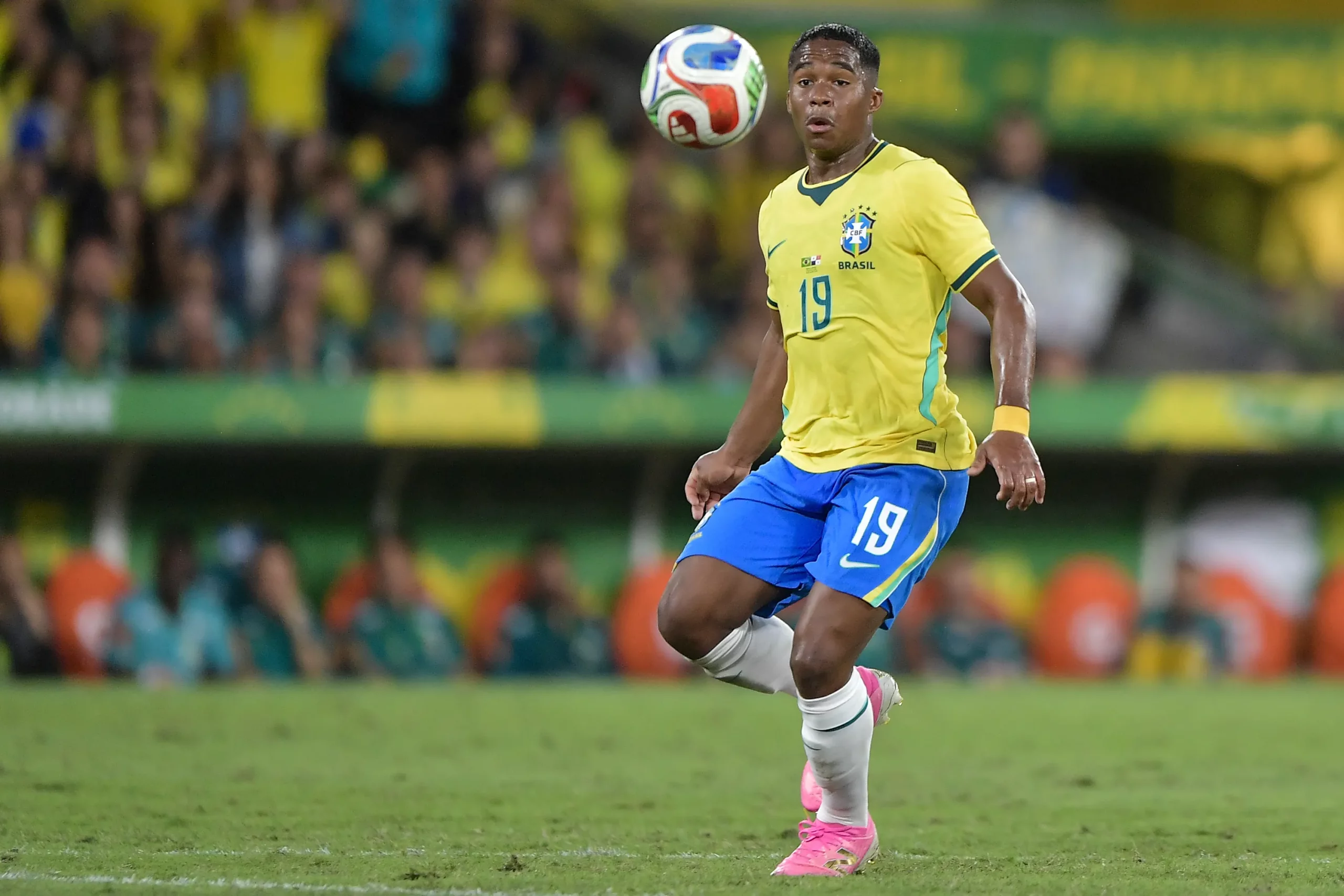 Endrick. Foto: Thiago Ribeiro/AGIF