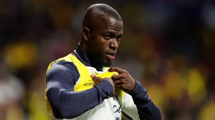 Enner Valencia atuando pelo Equador. (Photo by Florencia Tan Jun/Getty Images)