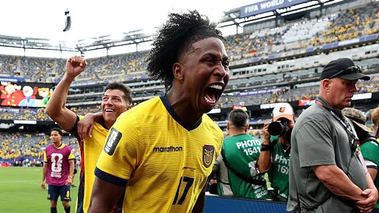 Preciado no Equador. Foto: Justin Setterfield/Getty Images