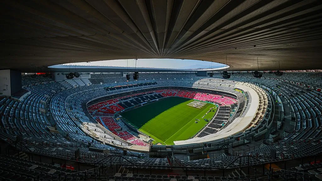 Estádio Azteca já foi palco de duelo entre o Flamengo e a Seleção do México –  (Photo by Hector Vivas/Getty Images)
