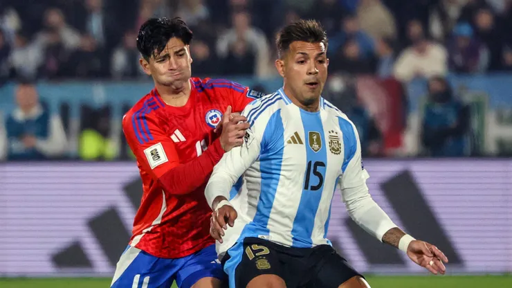 Facundo Medina, lateral-esquerdo da Seleção Argentina - Foto: Marcelo Hernandez/Getty Images