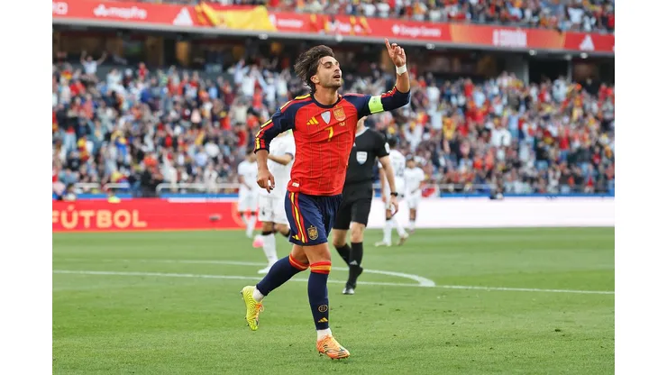 Ferran Torres, da Espanha | Crédito: Aflo Co. Ltd. / Alamy Stock Photo
