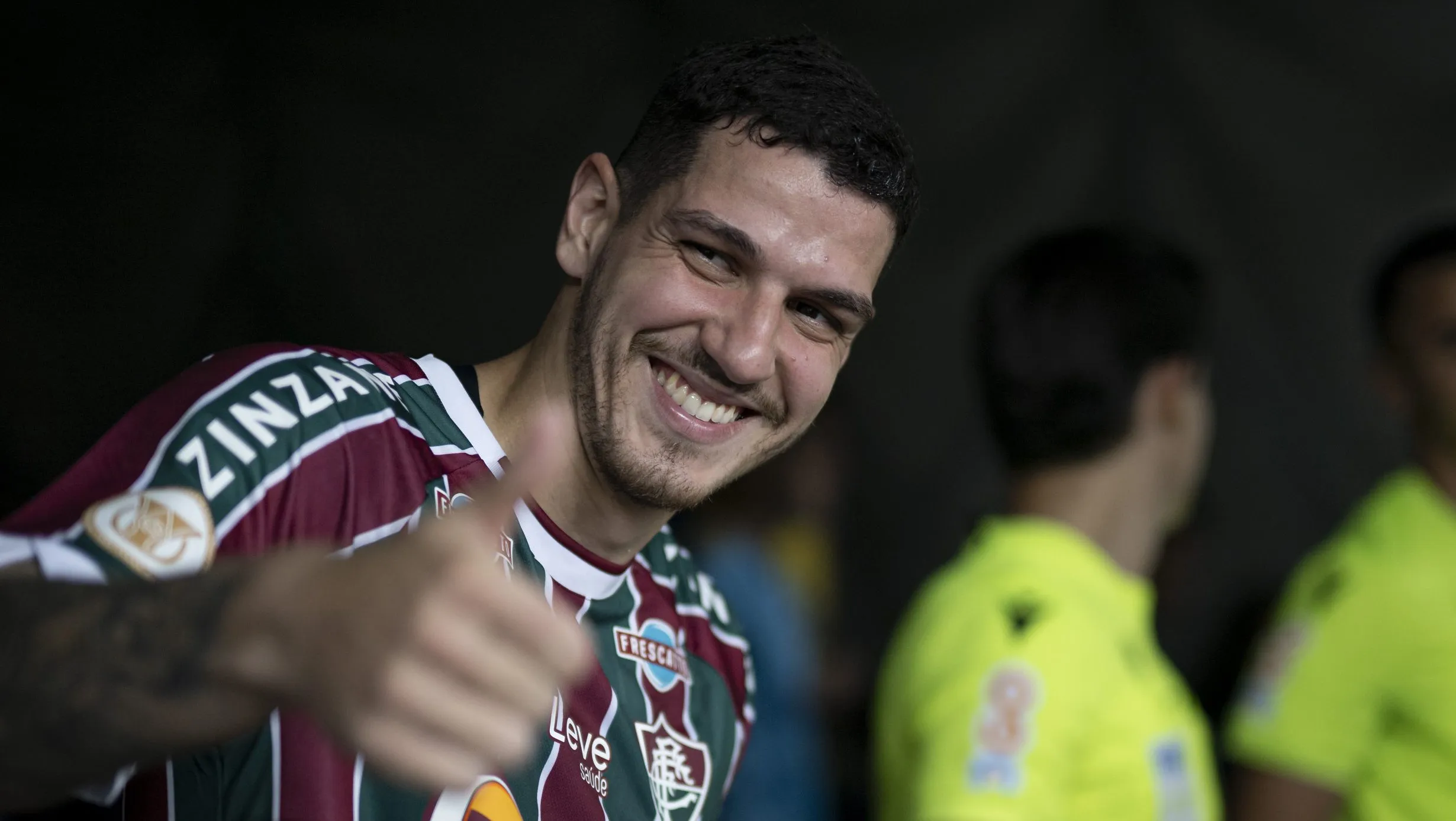 Nino pelo Fluminense. Foto: Jorge Rodrigues/AGIF
