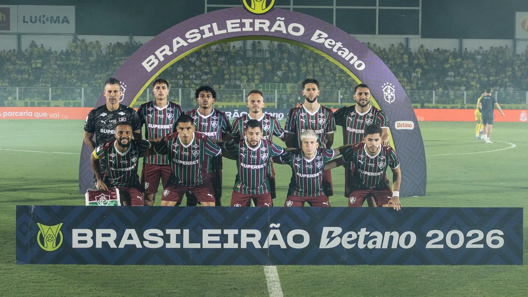 Time do Fluminense. Foto: HUGO NEVES / RP FOTOPRESS/AGIF