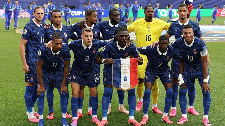 Seleção da França. Foto: Dan Mullan/Getty Images