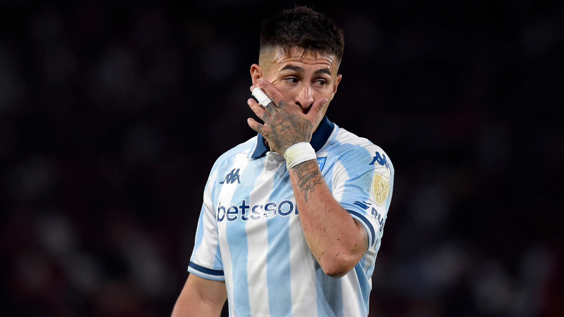 Rojas disputou as últimas temporadas pelo Racing – Foto: Dhavid Normando/Getty Images