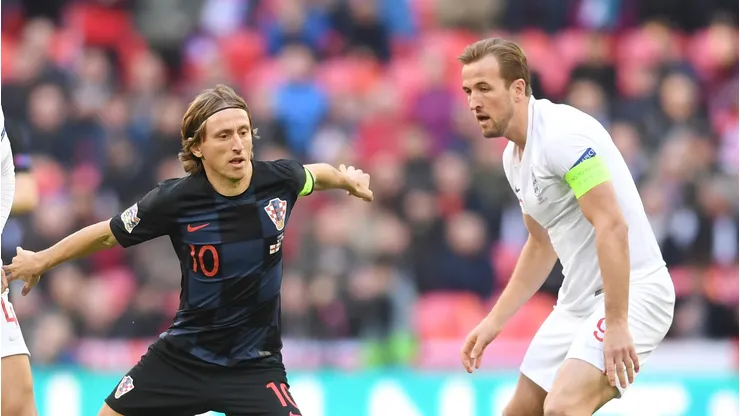 Modric e Kane são as estrelas de Croácia e Inglaterra.