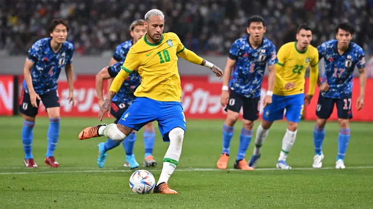 Brasil x Japão. (Photo by Kenta Harada/Getty Images)