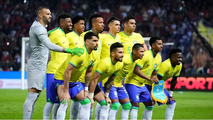 Time titular do Brasil no amistoso de 2023