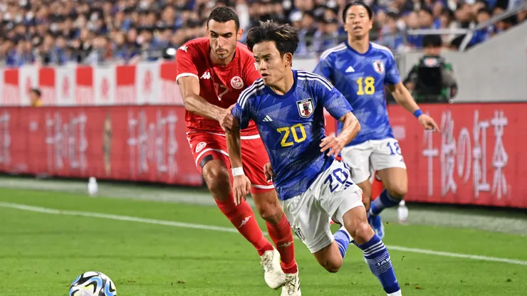 Japão x Tunísia. (Photo by Kenta Harada/Getty Images)