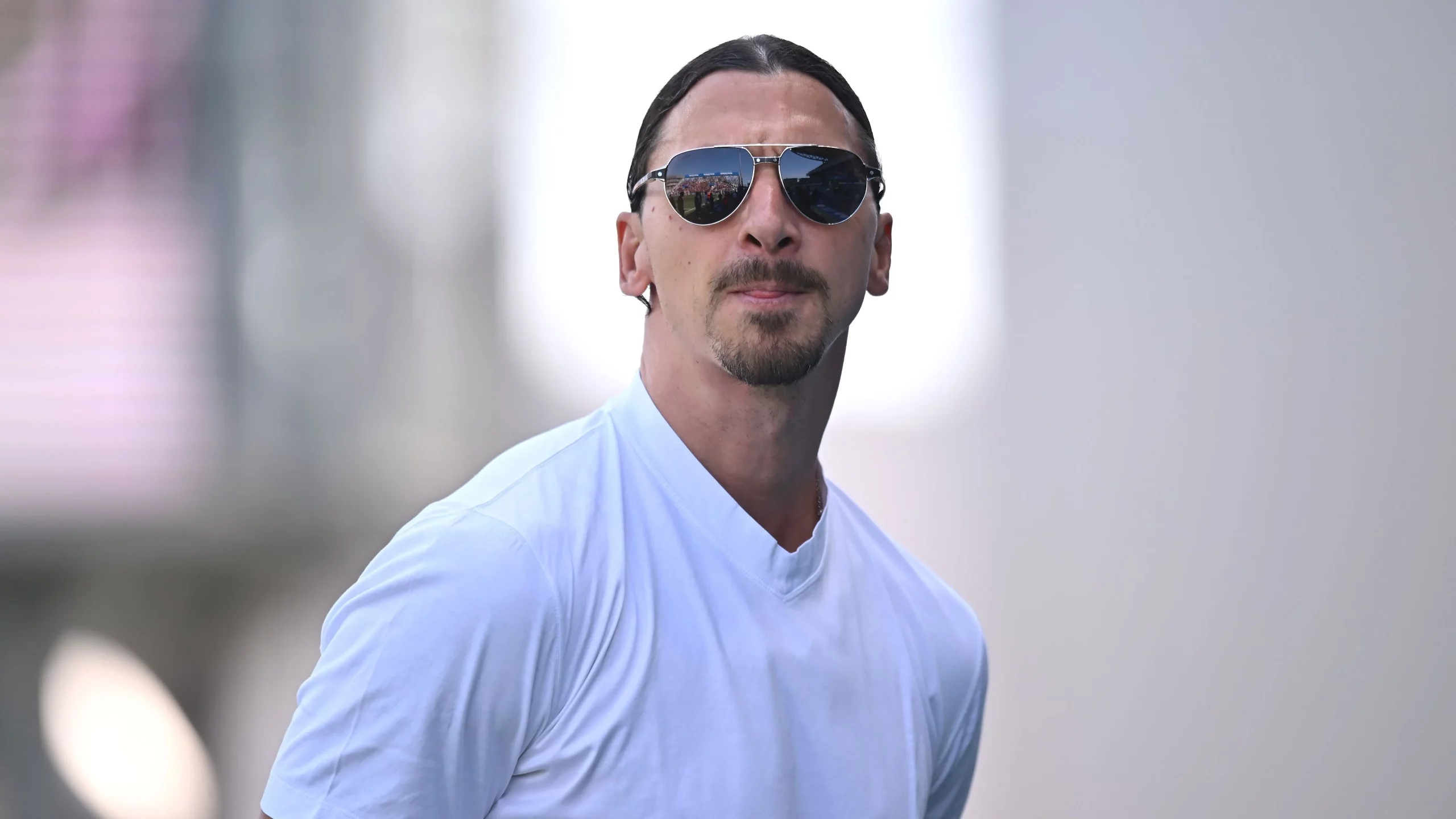 Ibra está nos EUA para acompanhar a Copa do Mundo - (Photo by Alessandro Sabattini/Getty Images).