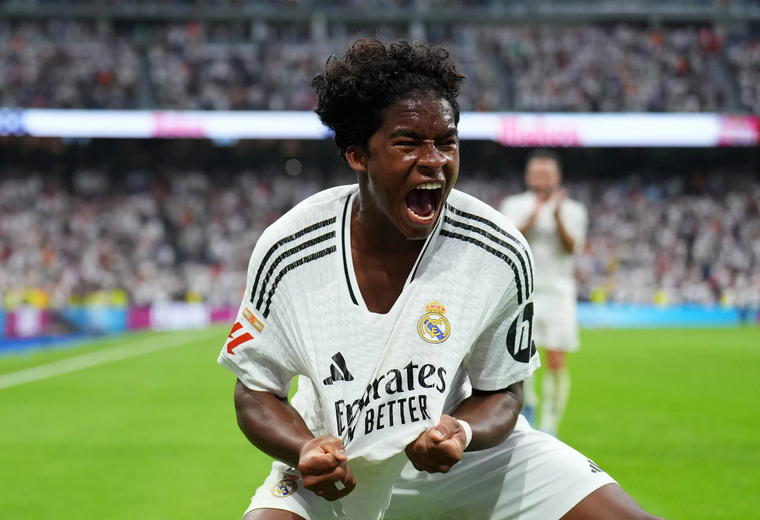 Endrick será reintgrado a elenco do Real Madrid após a Copa, já sob o comando de José Mourinho – Foto: Angel Martinez/Getty Images