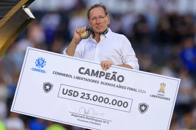 John Textor, ex-comandante da SAF do Botafogo. (Photo by Buda Mendes/Getty Images)