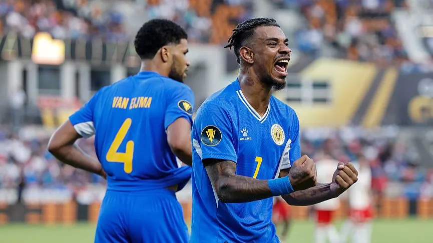 Seleção de Curaçao.  (Photo by Tim Warner/Getty Images)