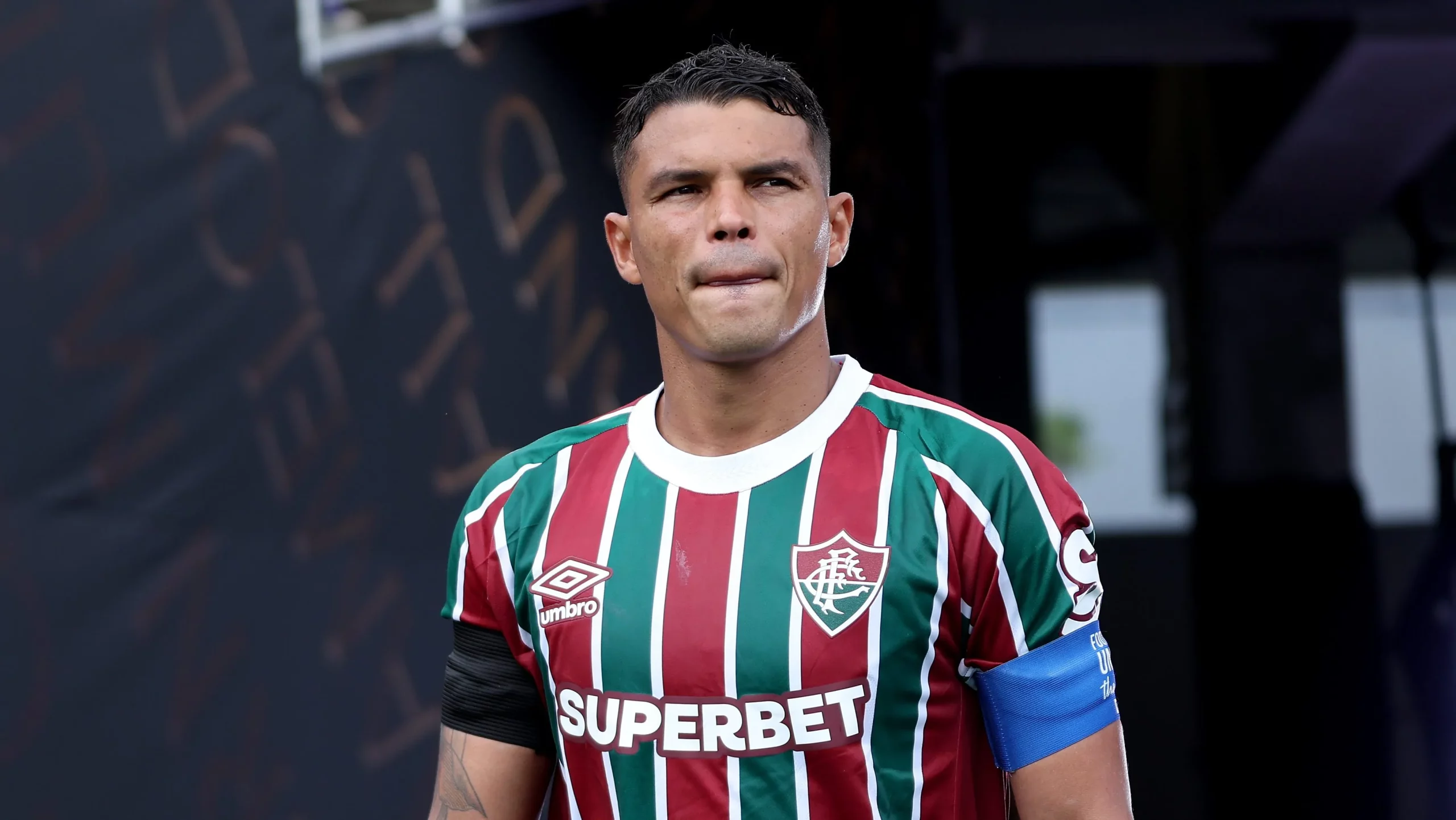 Thiago Silva em campo pelo Fluminense. (Foto: Briggs/Getty Images)