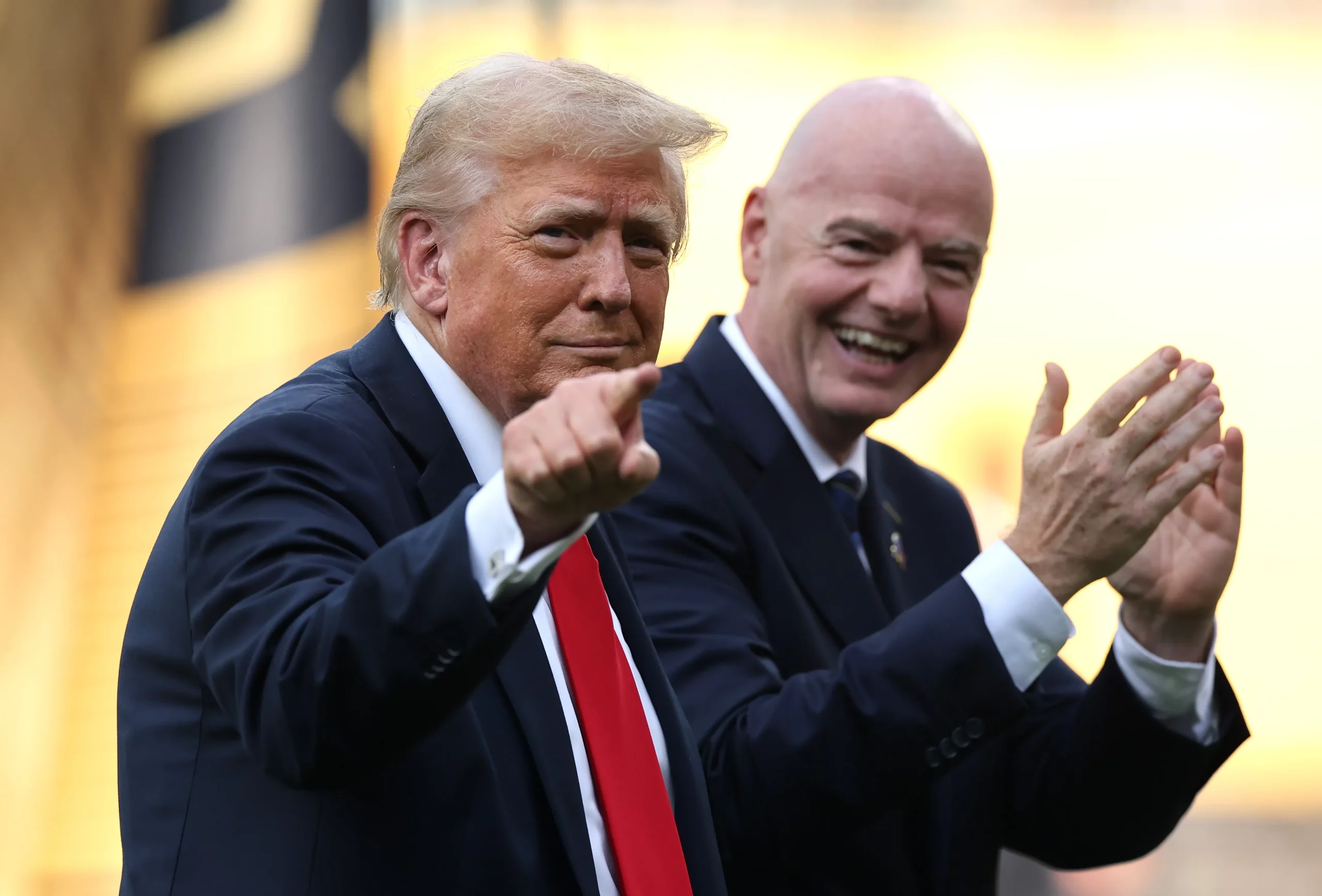 Infantino deixou claro que FIFA não vai ultrapassar os limites do governo Trump durante a Copa – Foto: Alex Grimm/Getty Images
