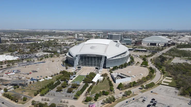 Estádio do jogo é a casa do Dallas Cowboys, da NFL