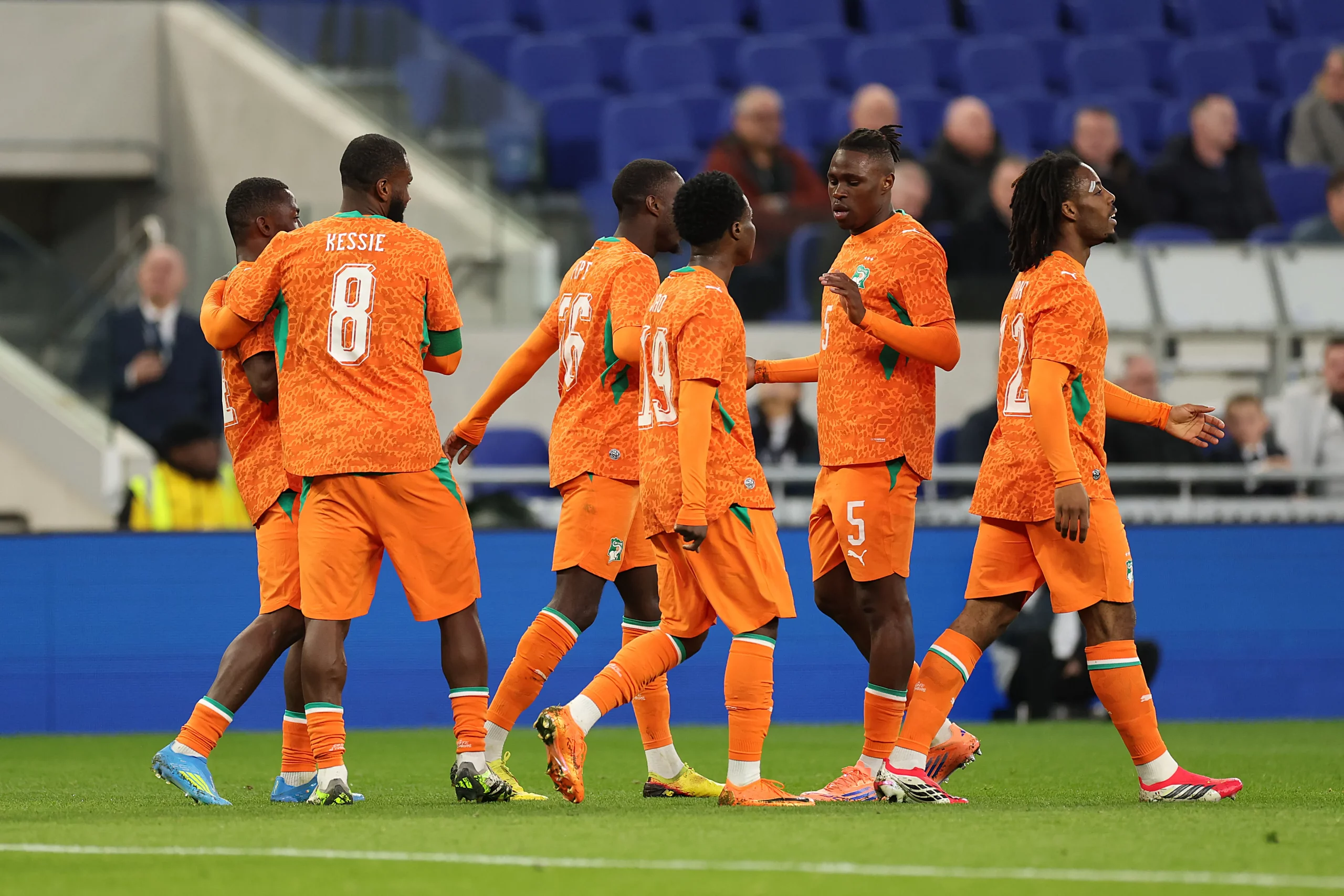 Equipe da Costa do Marfim. (Photo by Kate McShane/Getty Images)