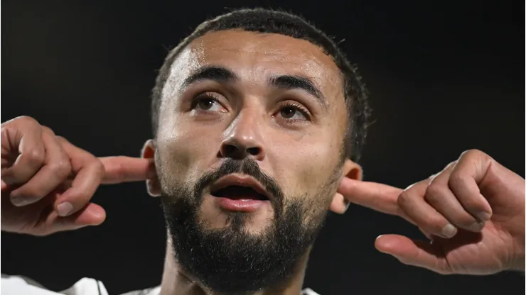 Labyad durante partida na Libertadores