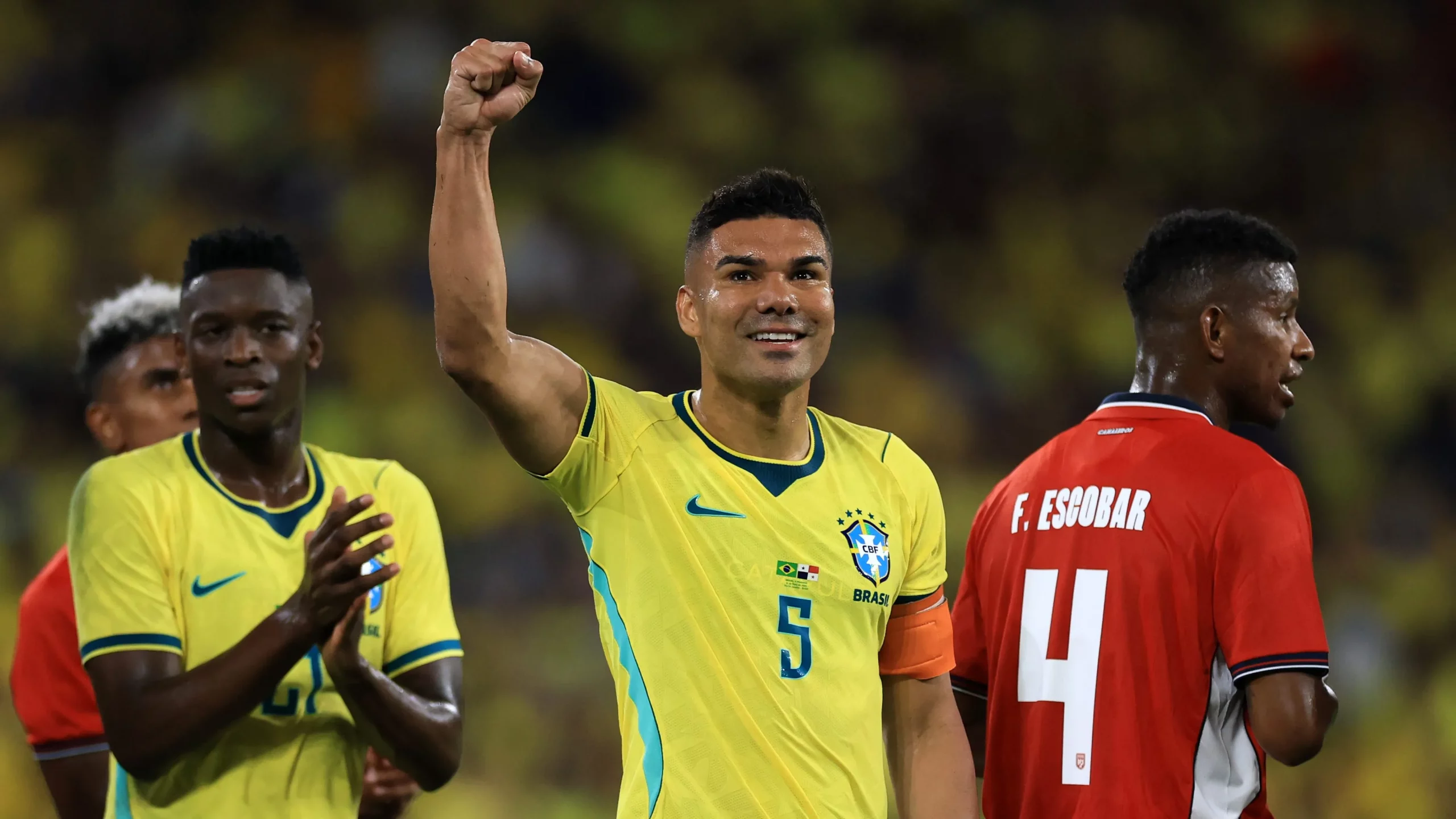 Casemiro marcou diante do Panamá - (Photo by Buda Mendes/Getty Images).